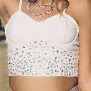 Jeweled crop too